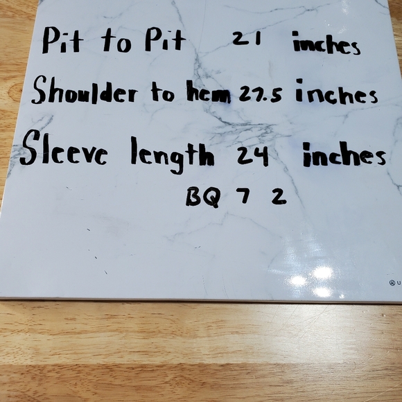 Chaps Denim Mixed Tartan Plaid Shirt Womens Large Blue Green Button Front NWT - Picture 12 of 12